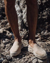 The Espadrille - Cream Suede