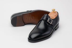 Morjas Single Monkstrap Black calf