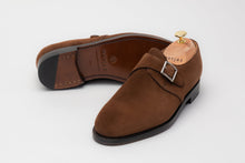 Morjas Single Monkstrap Medium Brown suede