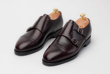 The Double Monkstrap - Burgundy Calf