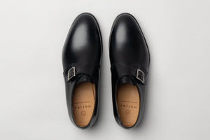 Morjas Single Monkstrap Black calf