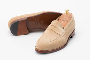 The Penny Loafer - Sand Suede