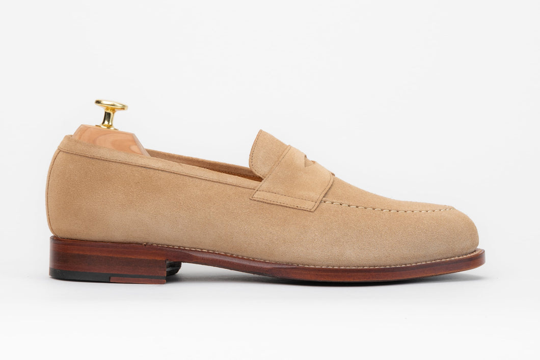 The Penny Loafer - Sand Suede