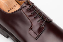 The Plain Toe Blucher - Brown Calf Close up