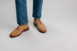 The Derby - Sand Suede