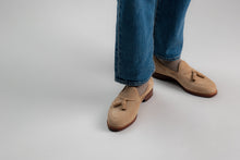 The Tassel Loafer - Sand Suede