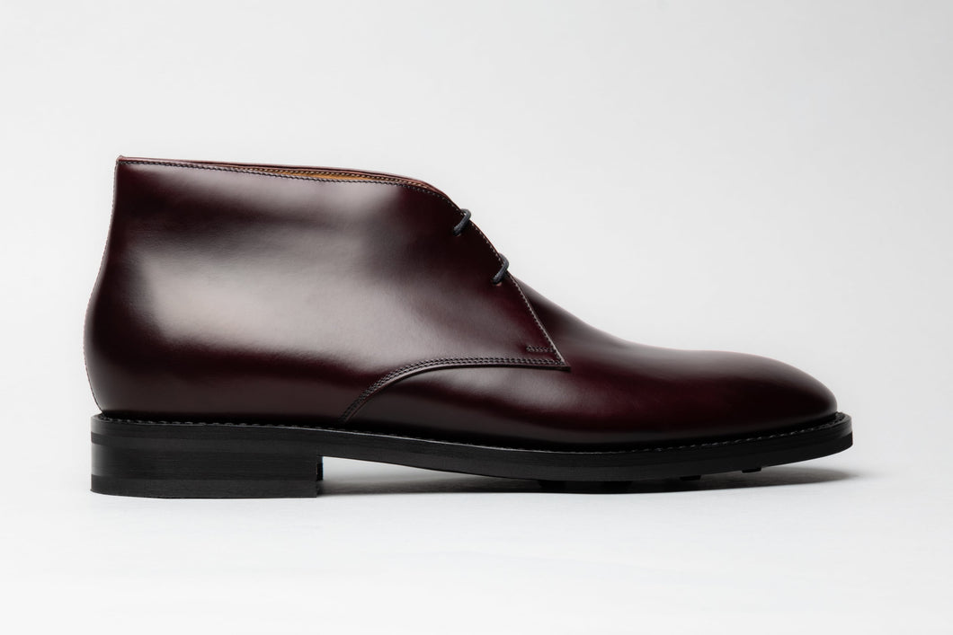 The Chukka - Burgundy Calf