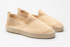 The Espadrille - Cream Suede