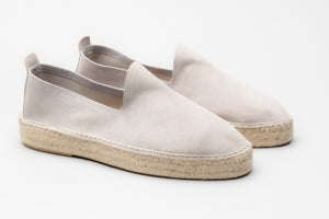 The Espadrille - Grey Suede