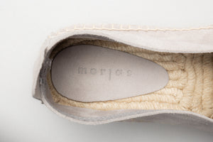 The Espadrille - Grey Suede