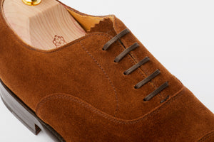 The Oxford - Medium Brown Suede