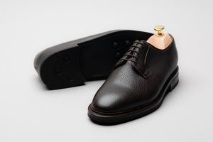 The Plain Toe Blucher - Brown Grain