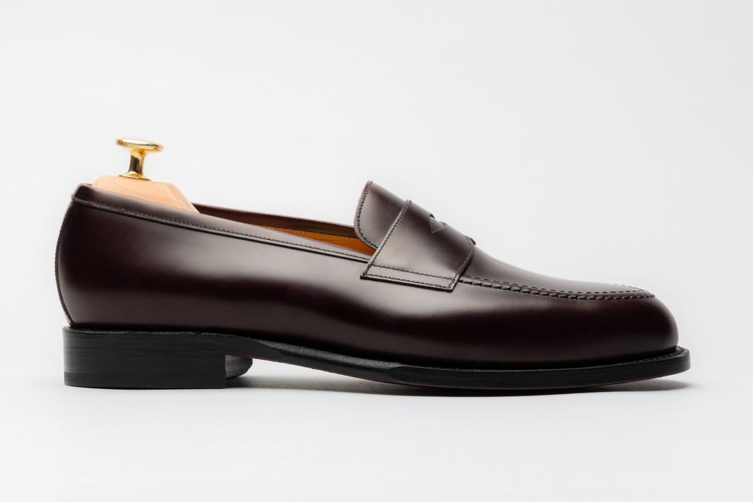 The Penny Loafer - Burgundy Calf