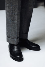 The Penny Loafer - Black Grain Morjas